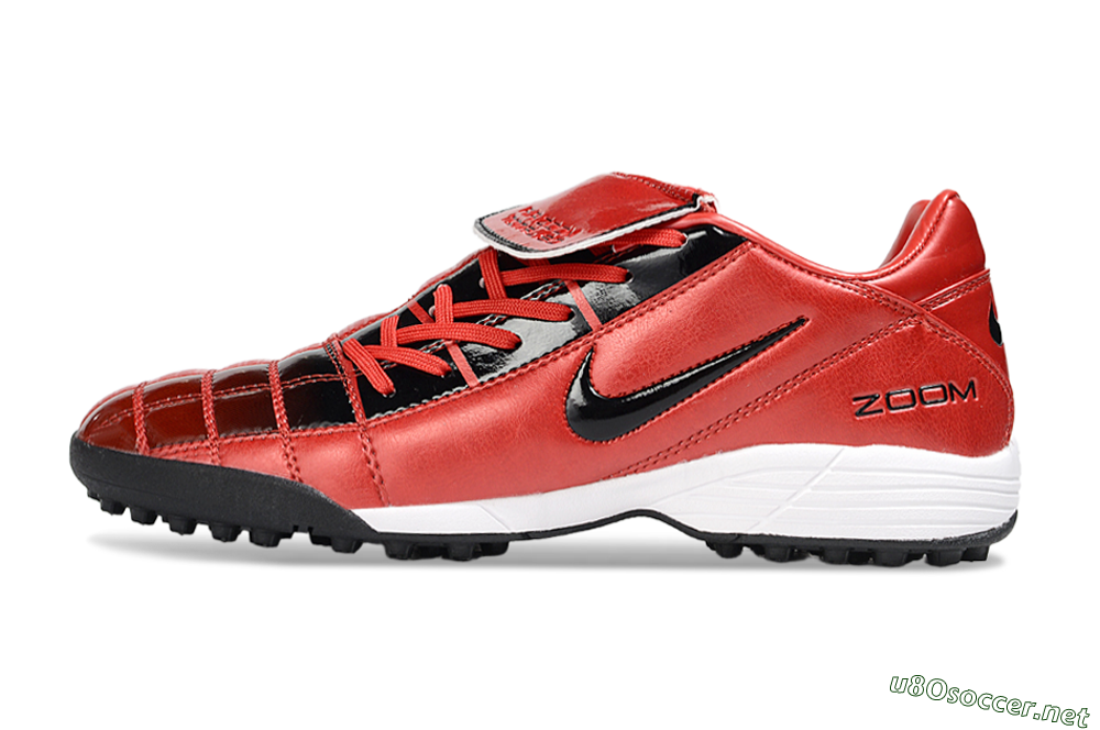 Men's Nike Air Zoom Total 90 III TF Football Shoes - Red/Black/White 0