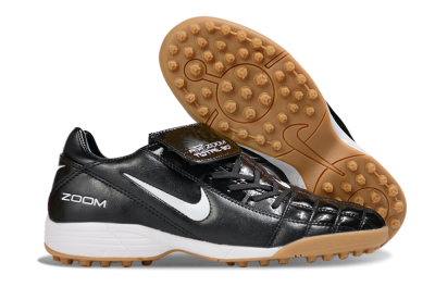 Men's Nike Air Zoom Total 90 III TF Football Shoes - Black/White