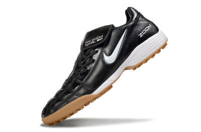 Men's Nike Air Zoom Total 90 III TF Football Shoes - Black/White