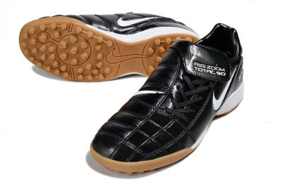 Men's Nike Air Zoom Total 90 III TF Football Shoes - Black/White