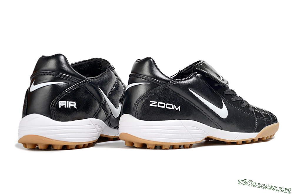 Men's Nike Air Zoom Total 90 III TF Football Shoes - Black/White 6