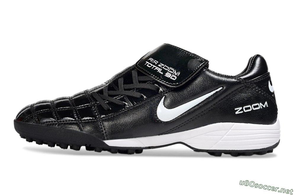 Men's Nike Air Zoom Total 90 III TF Football Shoes - Black/White 0