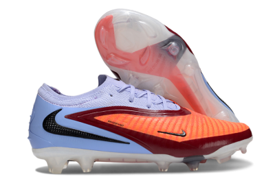 Men's Nike Phantom 6 Elite Low FG Football Boots - Red/Blue/Black