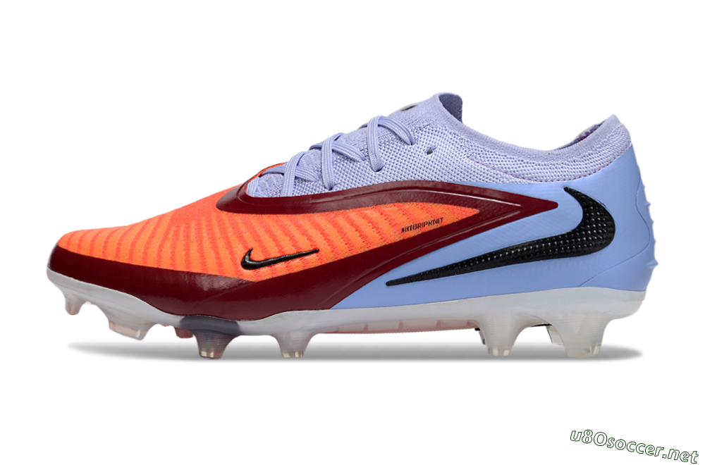 Men's Nike Phantom 6 Elite Low FG Football Boots - Red/Blue/Black 0