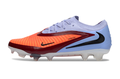 Men's Nike Phantom 6 Elite Low FG Football Boots - Red/Blue/Black