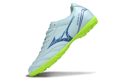 Men's Mizuno Morelia Neo 4 TF Football Shoes - Jade/Blue/Yellow