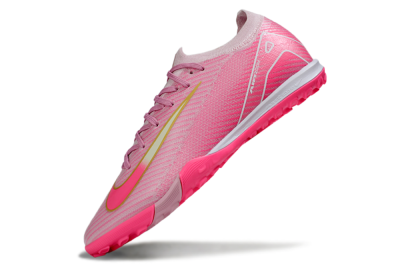 Men's Nike Air Zoom Mercurial Vapor 16 Elite TF Football Shoes - Pink/Gold/White