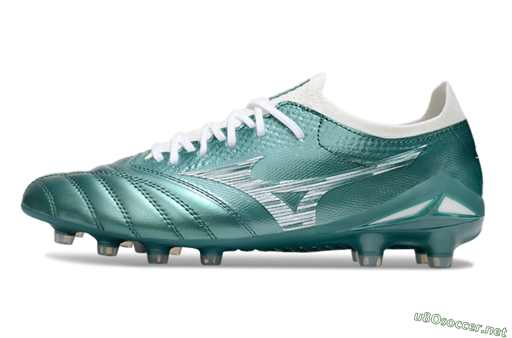 Men's Mizuno Morelia Neo 4 FG Football Boots - Jade/White 0