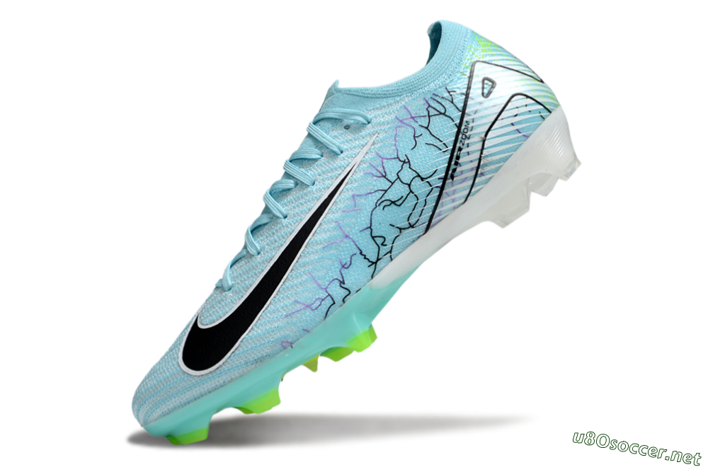 Men's Nike Air Zoom Mercurial Vapor 16 Elite FG Football Boots - Blue/Black/Silver 5