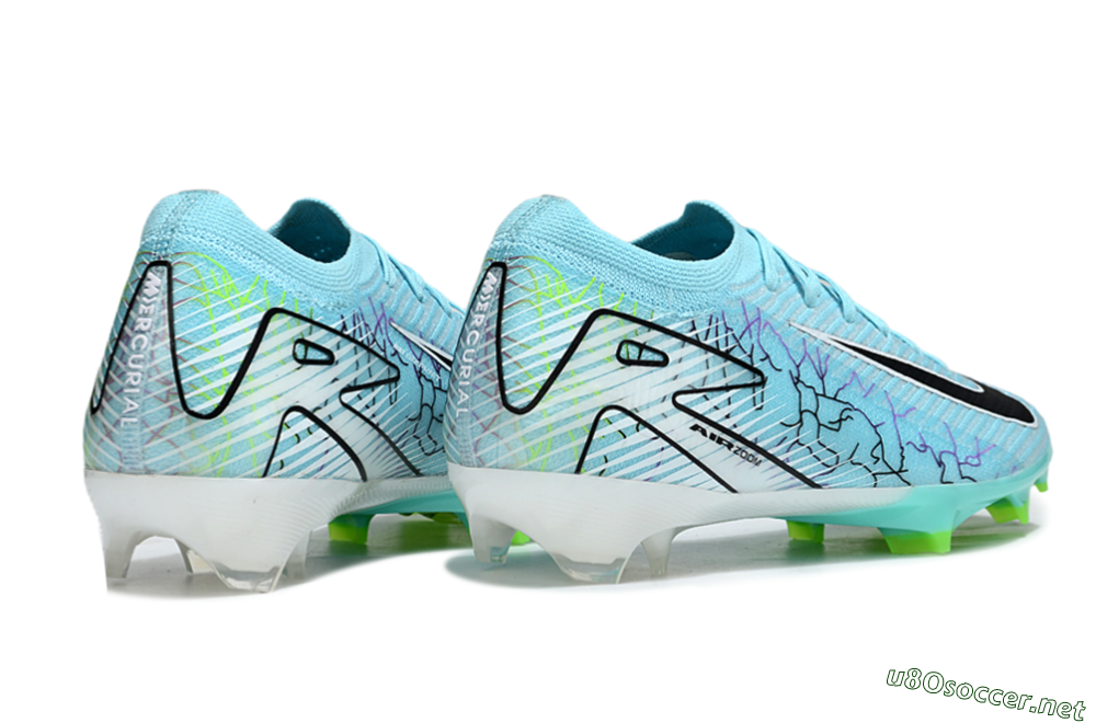 Men's Nike Air Zoom Mercurial Vapor 16 Elite FG Football Boots - Blue/Black/Silver 6