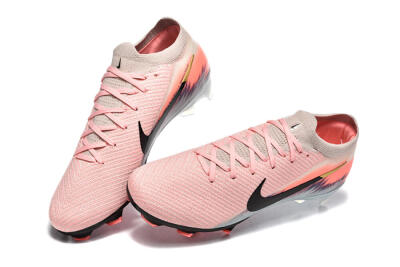Unisex Nike Air Zoom Mercurial Vapor 16 Elite FG Football Boots - Pink/Black/Jade