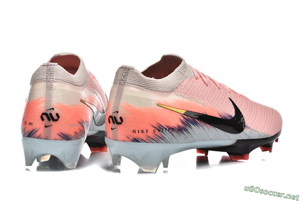 Unisex Nike Air Zoom Mercurial Vapor 16 Elite FG Football Boots - Pink/Black/Jade 9