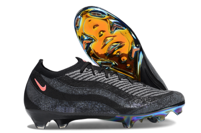 Unisex Nike Air Zoom Mercurial Vapor 16 Elite FG Football Boots - Black/White/Pink