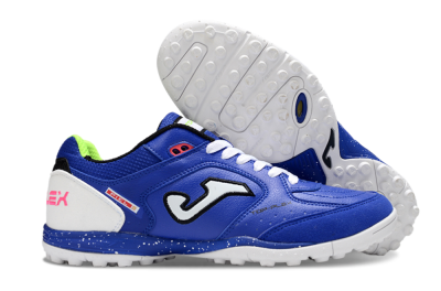 Men's Joma Top Flex TF Football Shoes - Blue/Silver/Black
