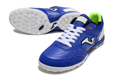 Men's Joma Top Flex TF Football Shoes - Blue/Silver/Black