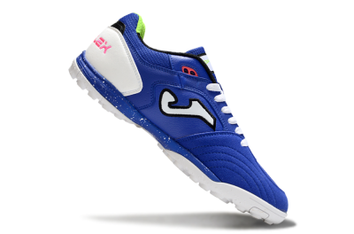 Men's Joma Top Flex TF Football Shoes - Blue/Silver/Black