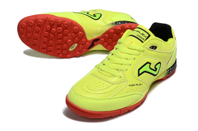 Men's Joma Top Flex TF Football Shoes - Yellow/Black/Red