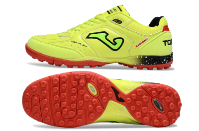 Men's Joma Top Flex TF Football Shoes - Yellow/Black/Red