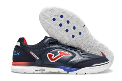 Men's Joma Top Flex IC Football Shoes - Blue/White/Red
