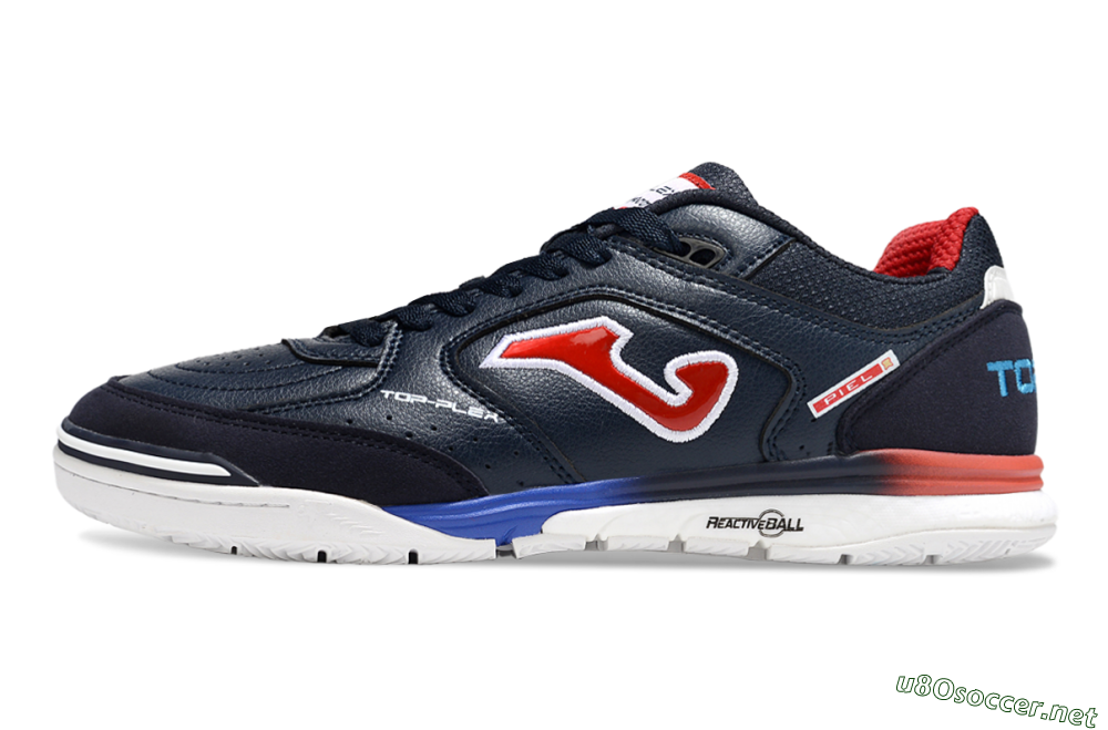 Men's Joma Top Flex IC Football Shoes - Blue/White/Red 0