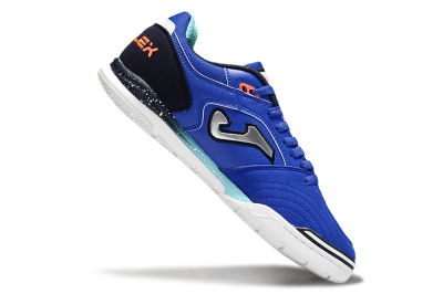 Men's Joma Top Flex IC Football Shoes - Blue/Silver/Black