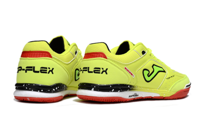 Men's Joma Top Flex IC Football Shoes - Yellow/Black/Red