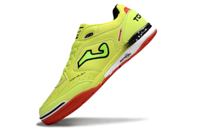 Men's Joma Top Flex IC Football Shoes - Yellow/Black/Red