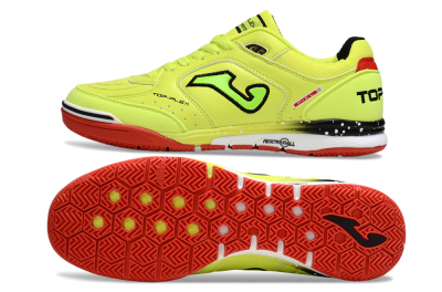 Men's Joma Top Flex IC Football Shoes - Yellow/Black/Red