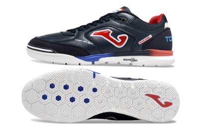 Men's Joma Top Flex IC Football Shoes - Blue/White/Red