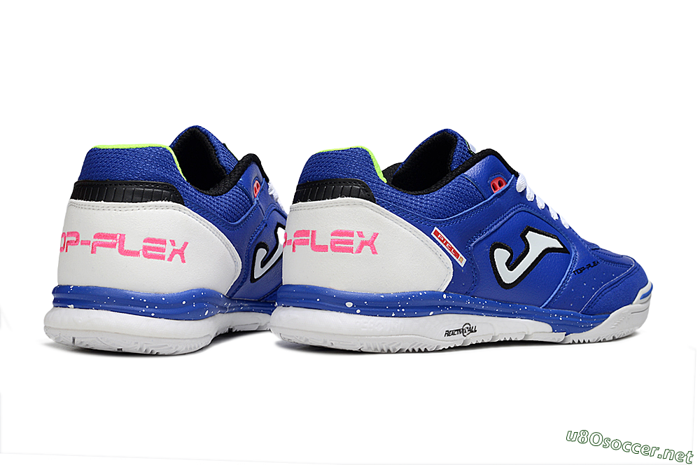 Men's Joma Top Flex IC Football Shoes - Blue/White/Red 6