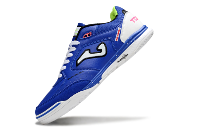Men's Joma Top Flex IC Football Shoes - Blue/White/Red