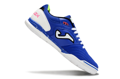 Men's Joma Top Flex IC Football Shoes - Blue/White/Red