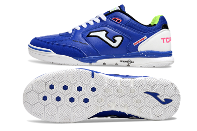 Men's Joma Top Flex IC Football Shoes - Blue/White/Red