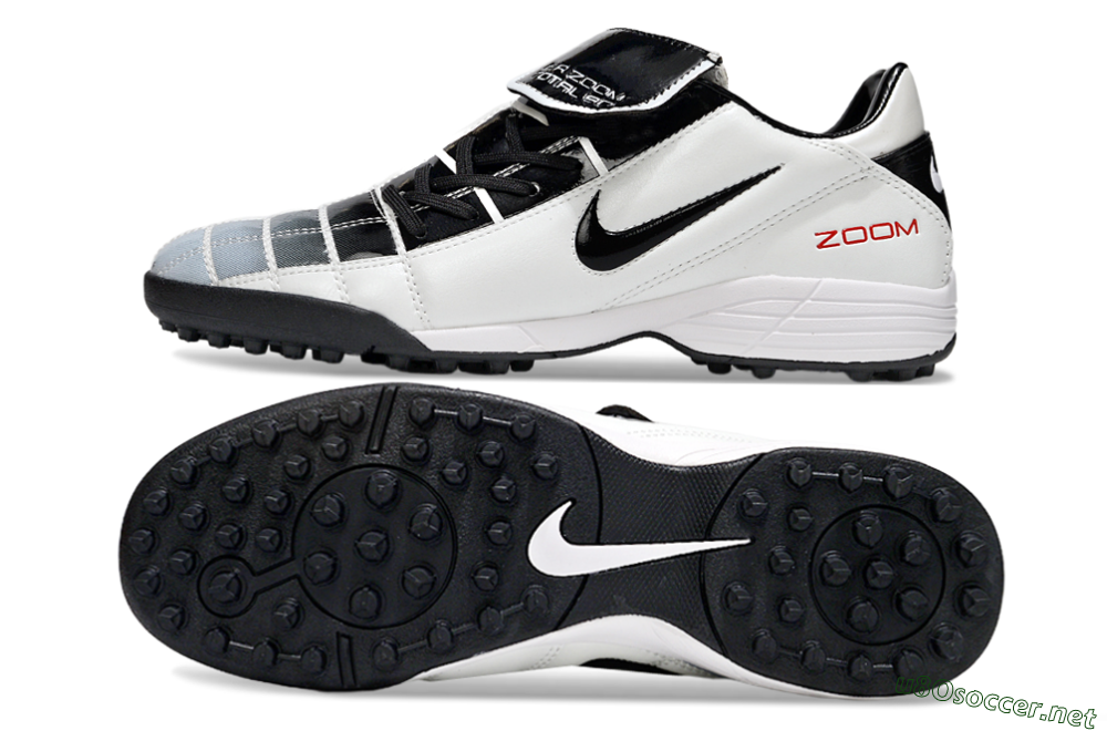 Men's Nike Air Zoom Total 90 III TF Football Shoes - White/Black/Red 1