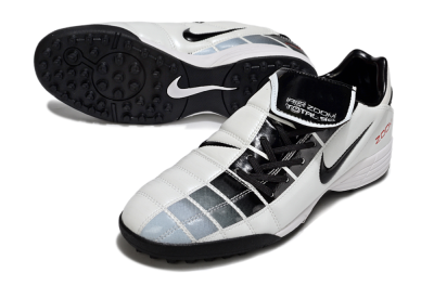 Men's Nike Air Zoom Total 90 III TF Football Shoes - White/Black/Red