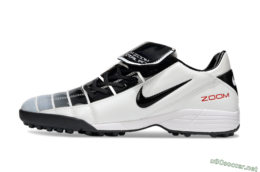 Men's Nike Air Zoom Total 90 III TF Football Shoes - White/Black/Red 0