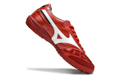 Men's Mizuno Morelia Neo 4 TF Football Shoes - Red/White/Black