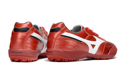 Men's Mizuno Morelia Neo 4 TF Football Shoes - Red/White/Black