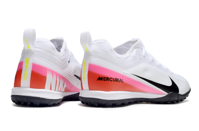 Unisex Nike Air Zoom Mercurial Vapor 16 Pro TF Football Shoes - White/Black/Pink