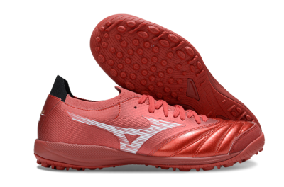 Men's Mizuno Morelia Neo 4 TF Football Shoes - Red/White/Black