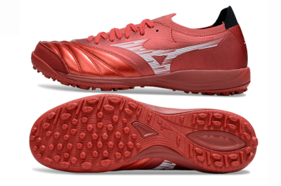 Men's Mizuno Morelia Neo 4 TF Football Shoes - Red/White/Black