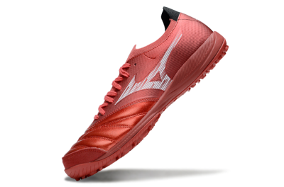 Men's Mizuno Morelia Neo 4 TF Football Shoes - Red/White/Black