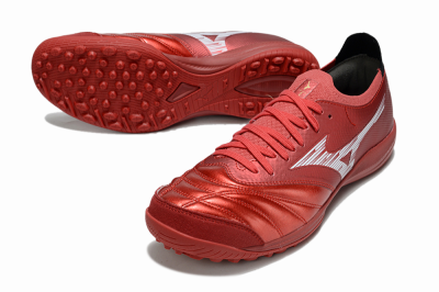Men's Mizuno Morelia Neo 4 TF Football Shoes - Red/White/Black