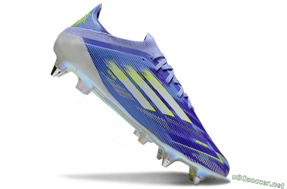 Men's Adidas F50 Elite SG Football Boots - Blue/Silver/Gold 4