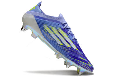 Men's Adidas F50 Elite SG Football Boots - Blue/Silver/Gold
