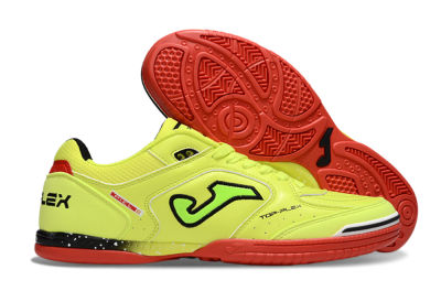 Men's Joma Top Flex IC Football Shoes - Yellow/Black/Red
