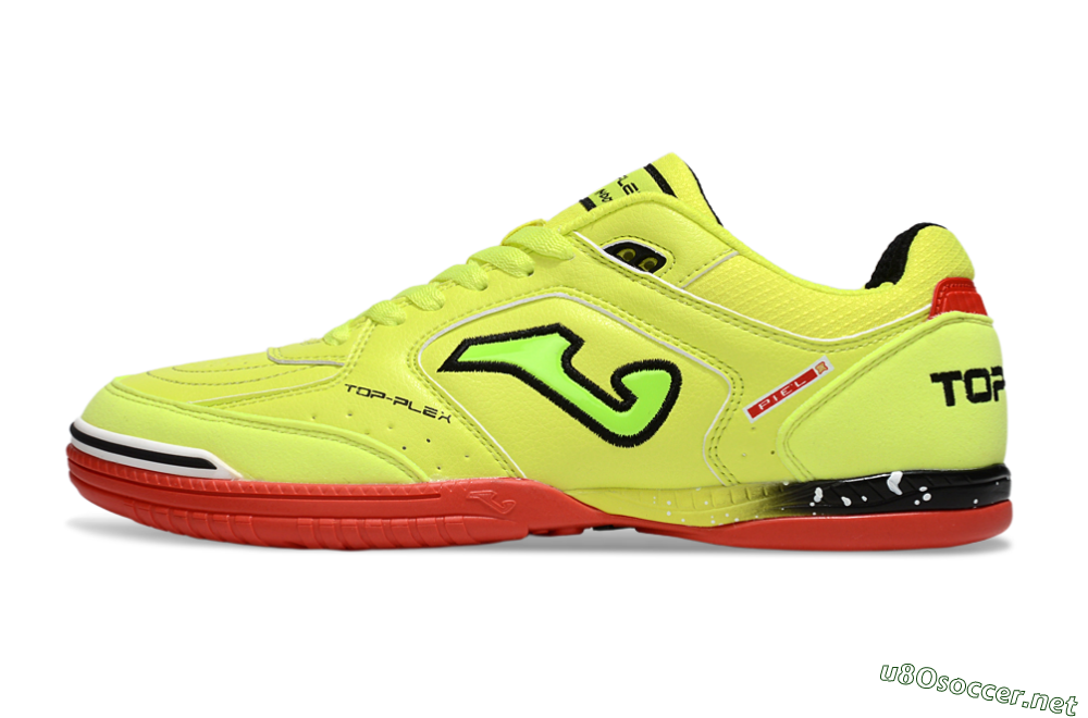 Men's Joma Top Flex IC Football Shoes - Yellow/Black/Red 0