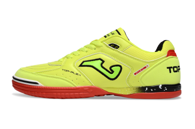 Men's Joma Top Flex IC Football Shoes - Yellow/Black/Red