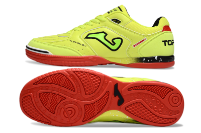 Men's Joma Top Flex IC Football Shoes - Yellow/Black/Red