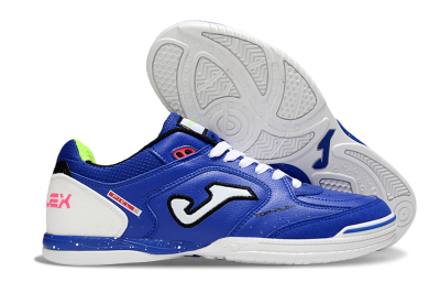 Men's Joma Top Flex IC Football Shoes - Blue/White/Red